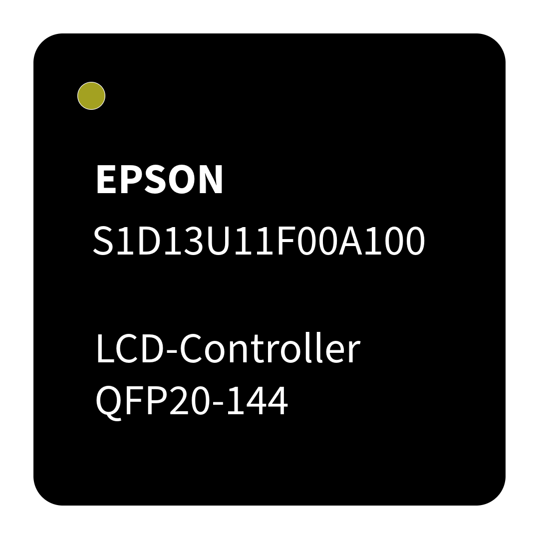EPSON S1D13U11F00A100 LCD-Controller QFP20-144pin