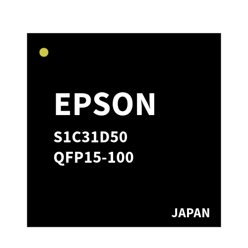 Epson S1C31D50F001000 Arm Cortex Voice & Sound MCU, QFP15-100