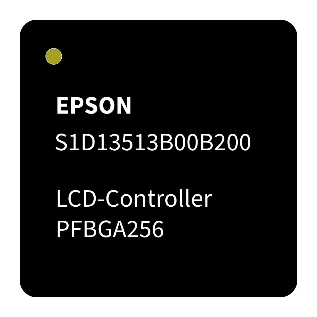 EPSON S1D13513B00B200 LCD-Controller PFBGA256