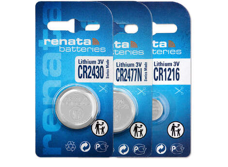Knopfzellen-Batterie CR2450N.SC Lithium-Mangandioxid, Singlecard/Einzelblister