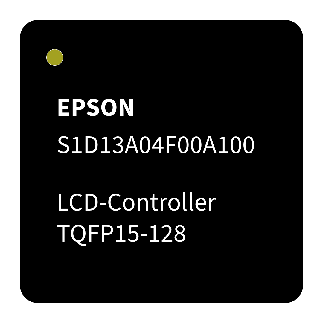 EPSON S1D13A04F00A100 LCD-Controller TQFP15-128