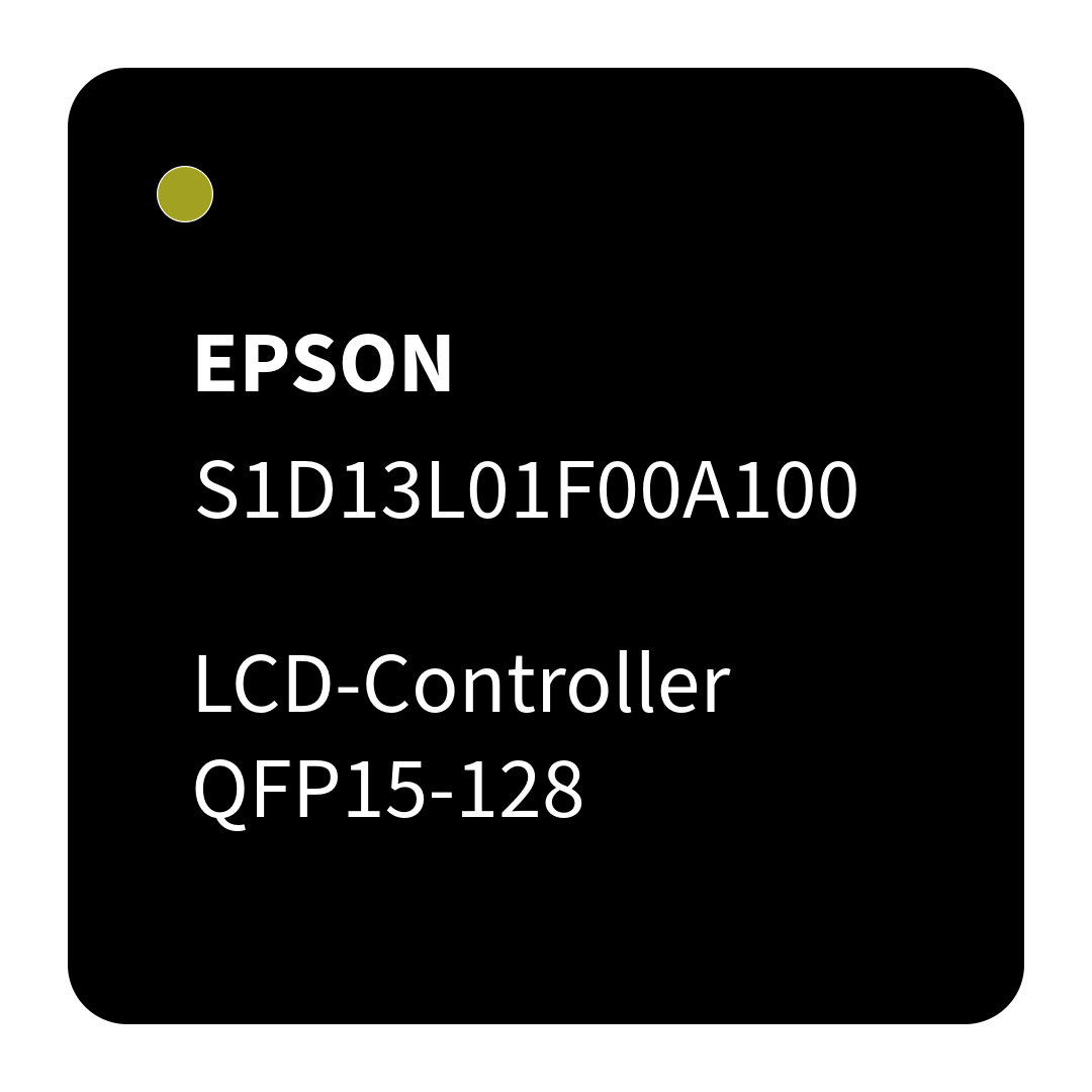 EPSON S1D13L01F00A100 LCD-Controller QFP15-128